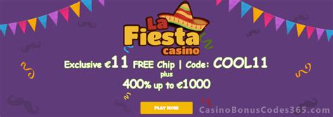 la fiesta casino bonus code|Latest La Fiesta Casino Bonus Codes .